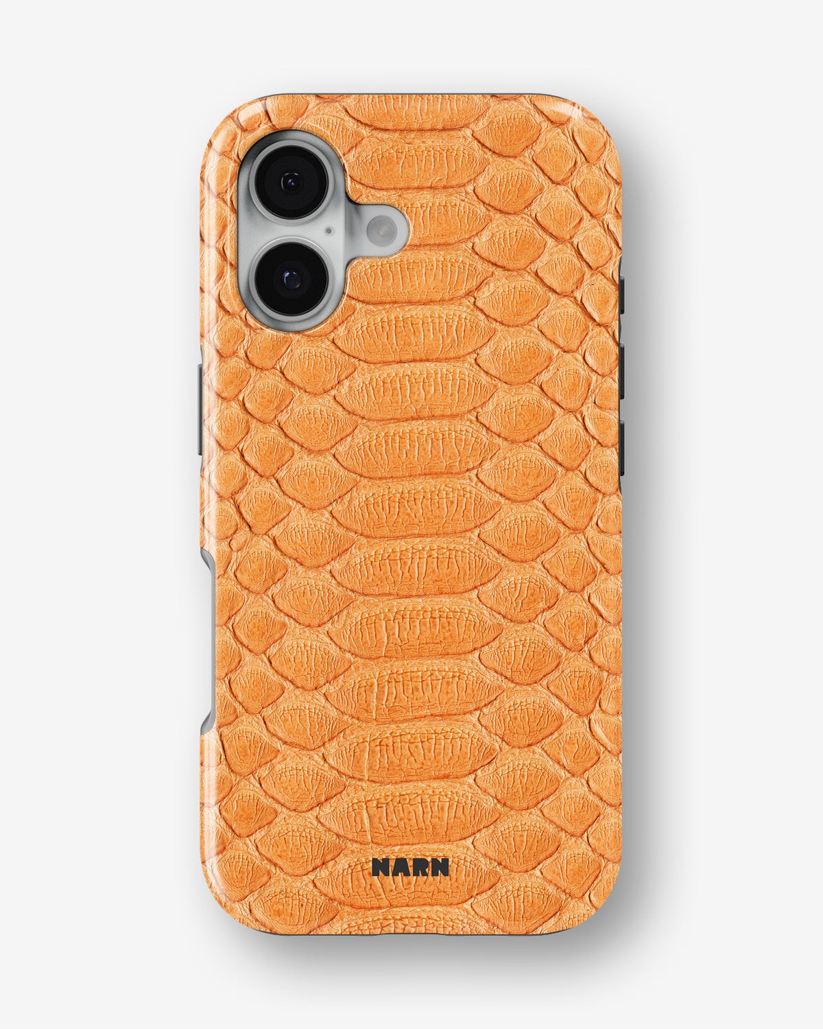 iPhone 16 Plus Tough Case – Orange Snake - View 1
