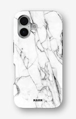 iPhone 16 Plus Tough Case – Milky Marble - View 1