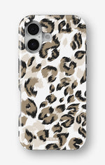 iPhone 16 Plus Tough Case – Snow Leopard - View 1