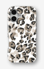 iPhone 16 Plus Tough Case – Snow Leopard - View 1