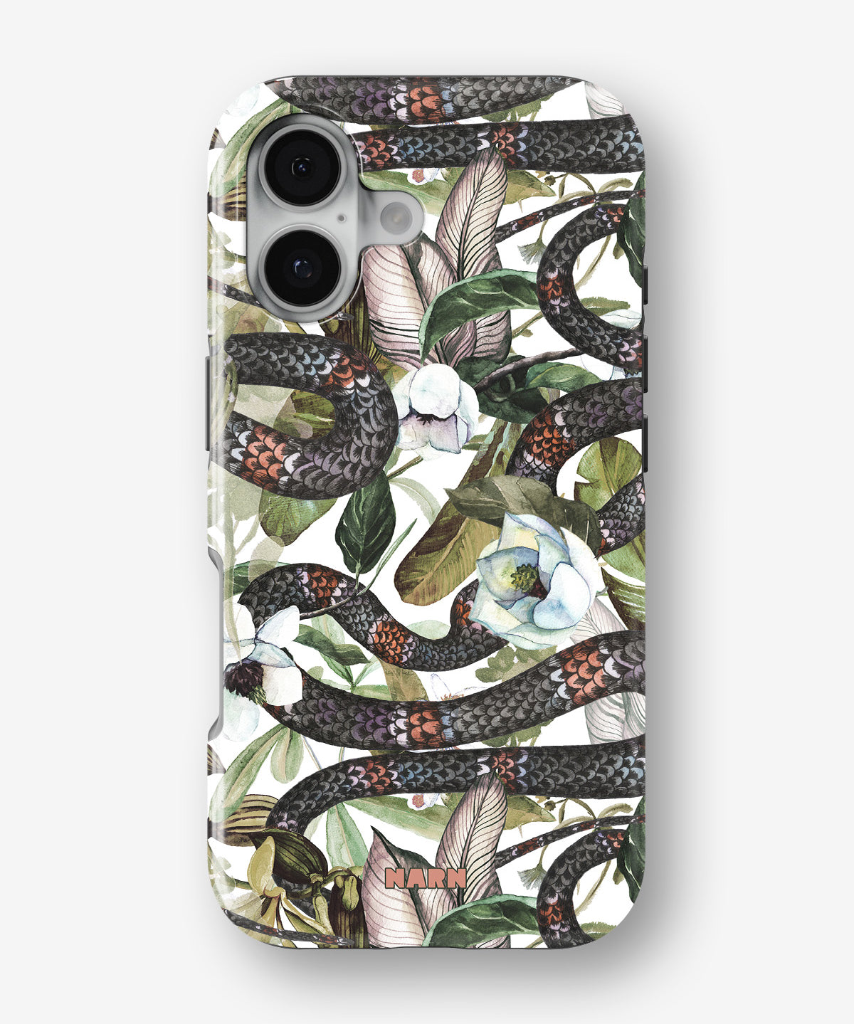 iPhone 16 Plus Tough Case – Jungle Snake - View 1