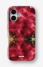 iPhone 16 Plus Tough Case – Burgendy Shimmer - View 1