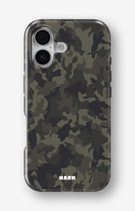 iPhone 16 Plus Tough Case – Jungle Green Camo - View 1