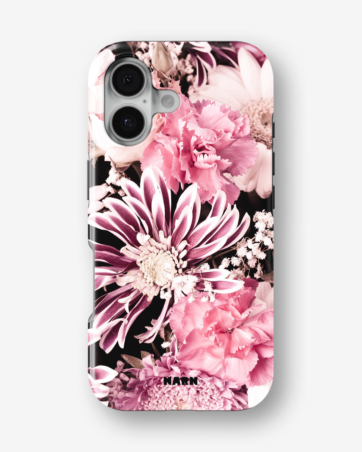 iPhone 16 Plus Tough Case – Soft Blossom - View 1
