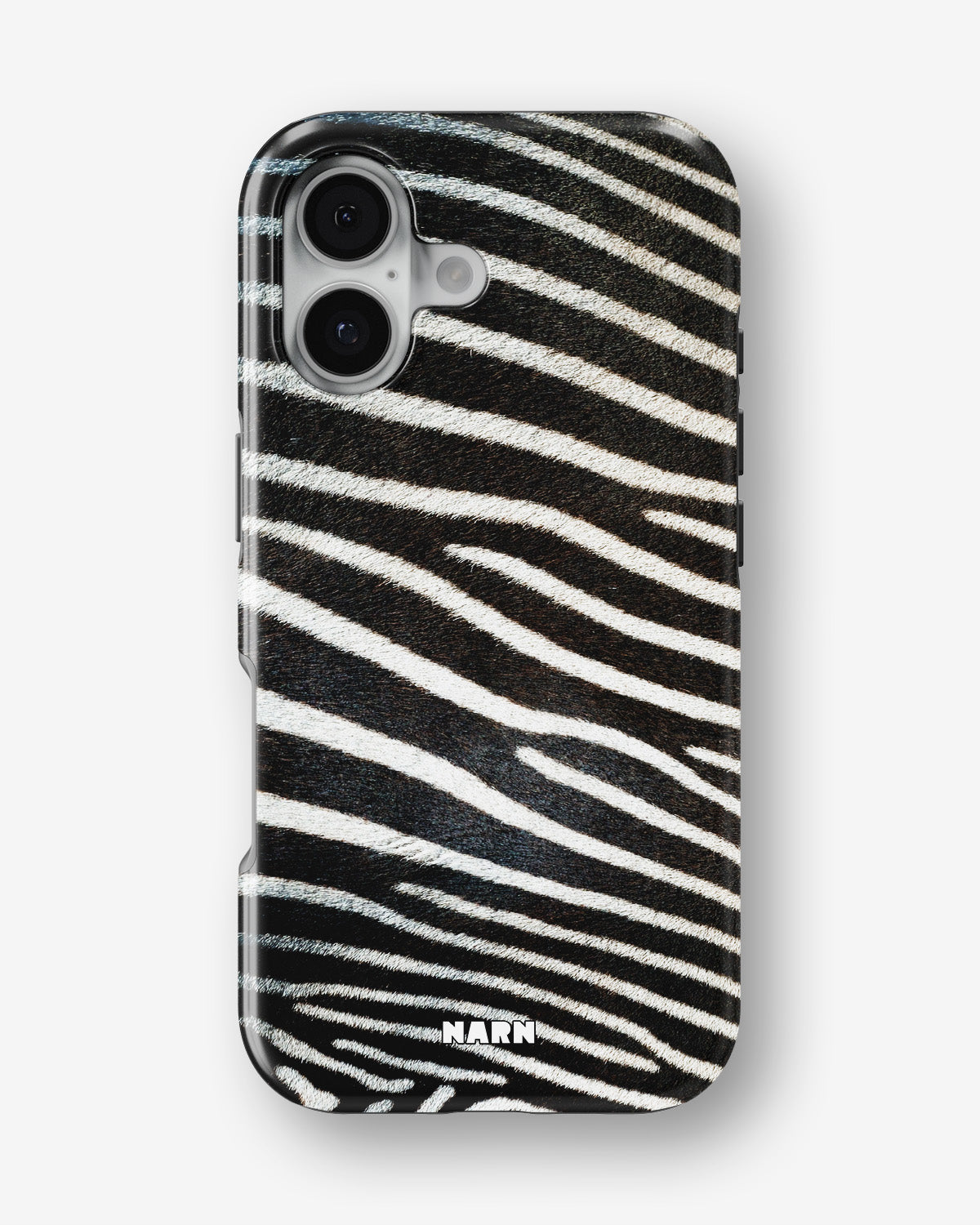iPhone 16 Plus Tough Case – Zebra Stripe - View 1