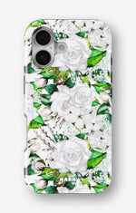 iPhone 16 Plus Tough Case – White Bloom - View 1