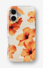 iPhone 16 Plus Tough Case – Hibiscus Dreams - View 1