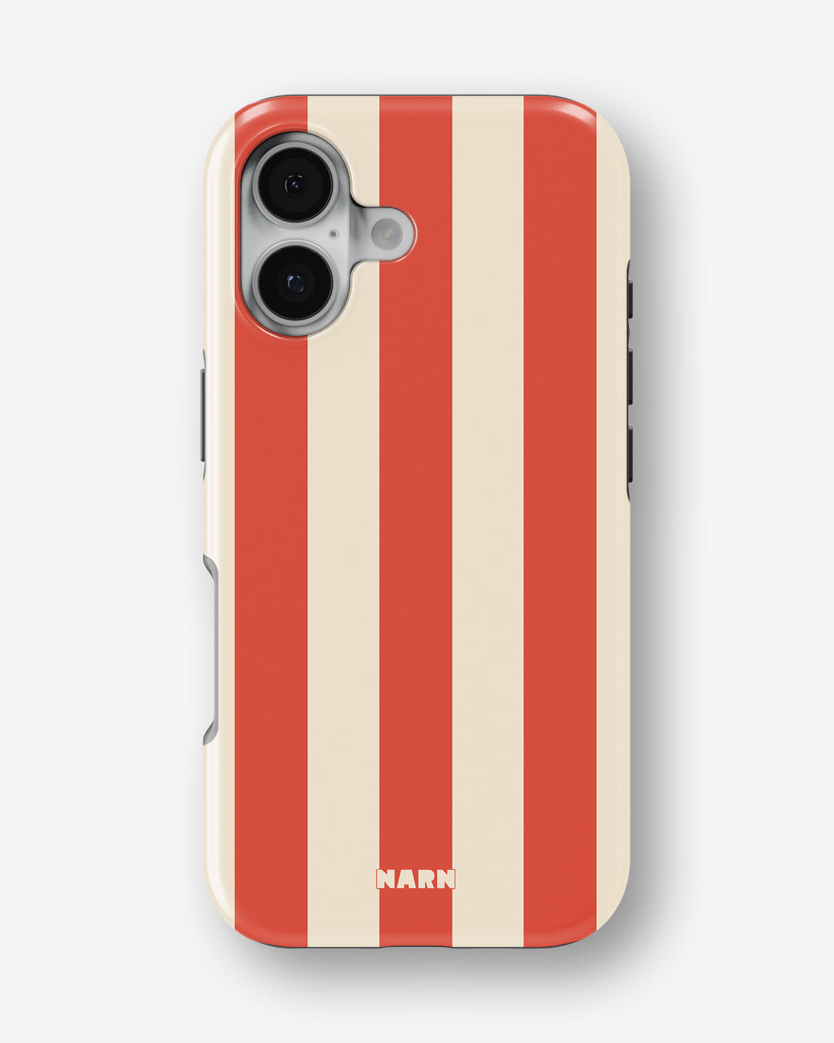 iPhone 16 Plus Tough Case – Sunset Stripes - View 1