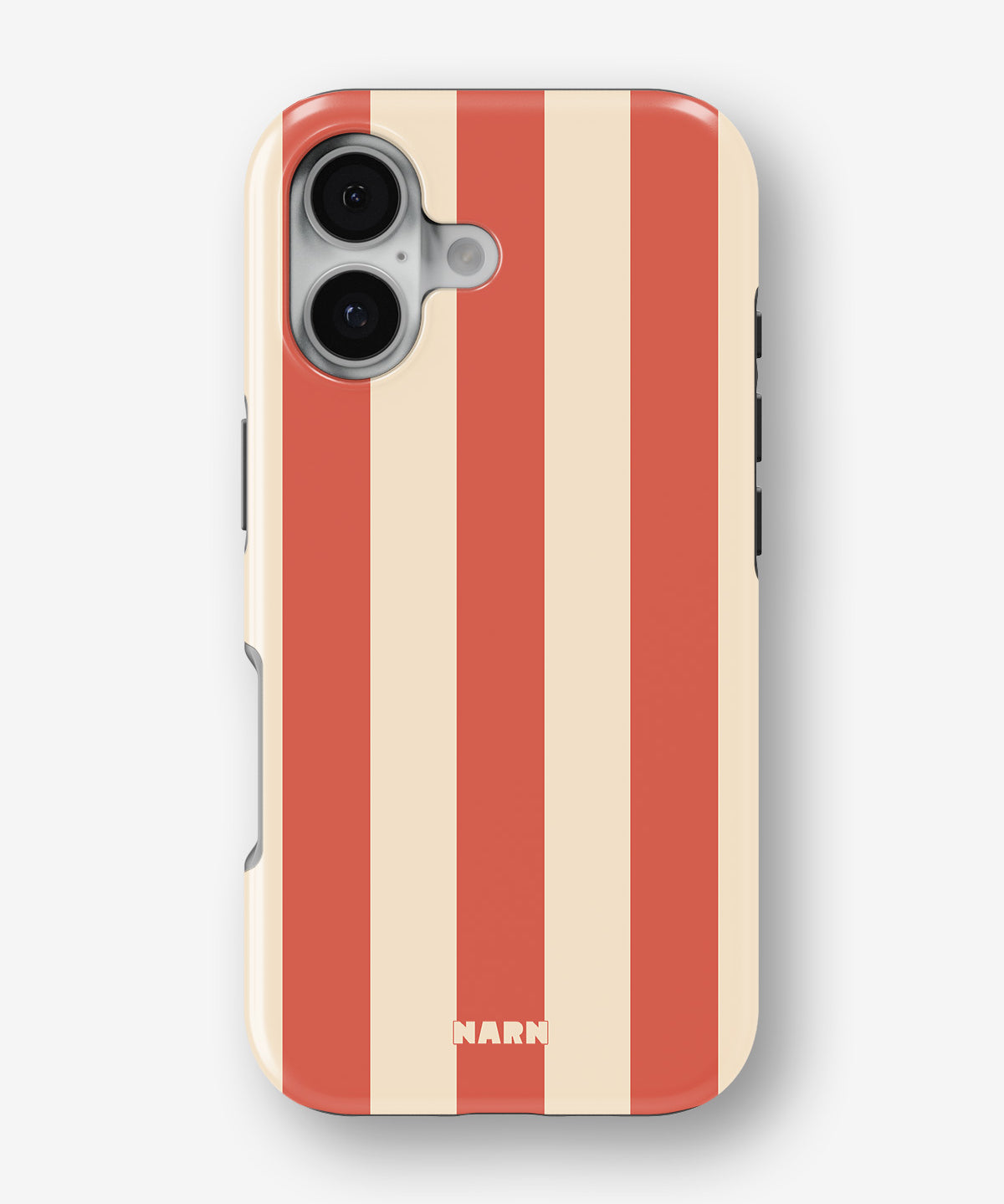 iPhone 16 Plus Tough Case – Sunset Stripes - View 1