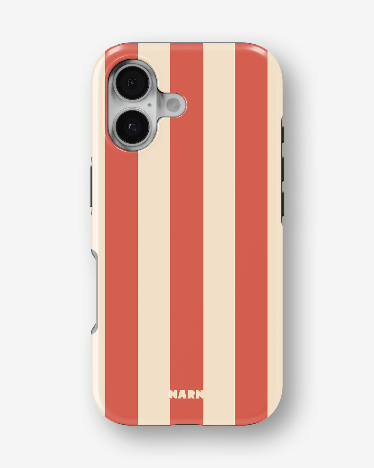 iPhone 16 Plus Tough Case – Sunset Stripes - View 1