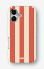 iPhone 16 Plus Tough Case – Sunset Stripes - View 1