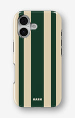 iPhone 16 Plus Tough Case – Vert Stripe - View 1