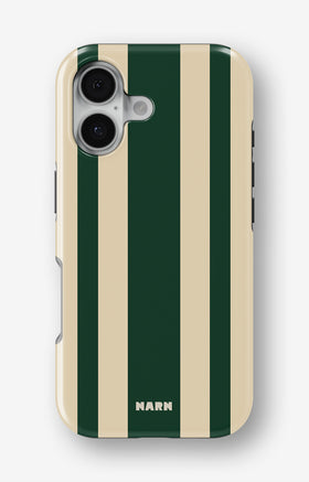 iPhone 16 Plus Tough Case – Vert Stripe - View 1