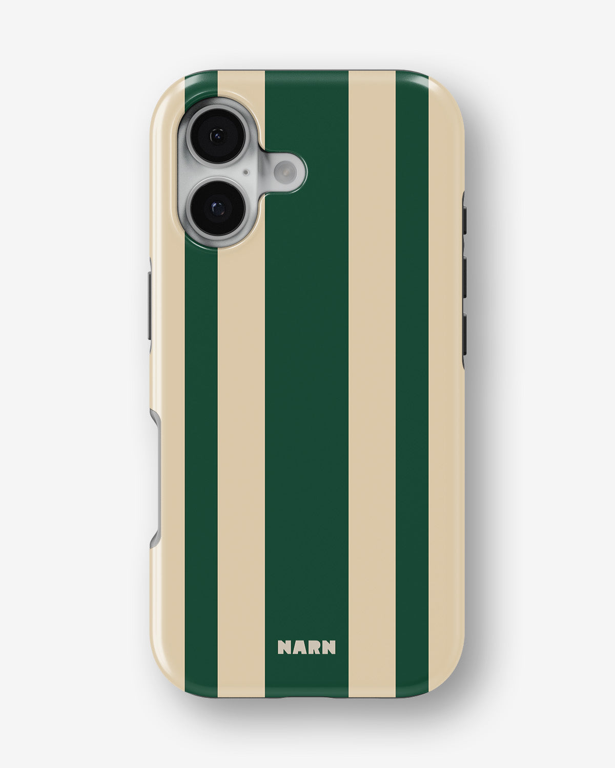 iPhone 16 Plus Tough Case – Vert Stripe - View 1
