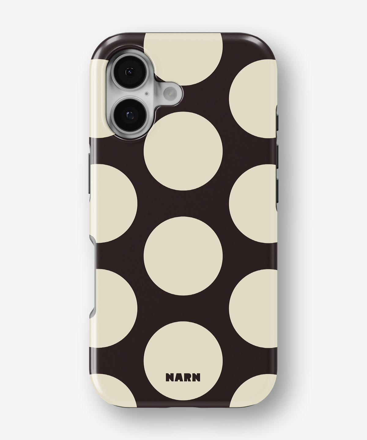 iPhone 16 Plus Tough Case – Bold Dots - View 1