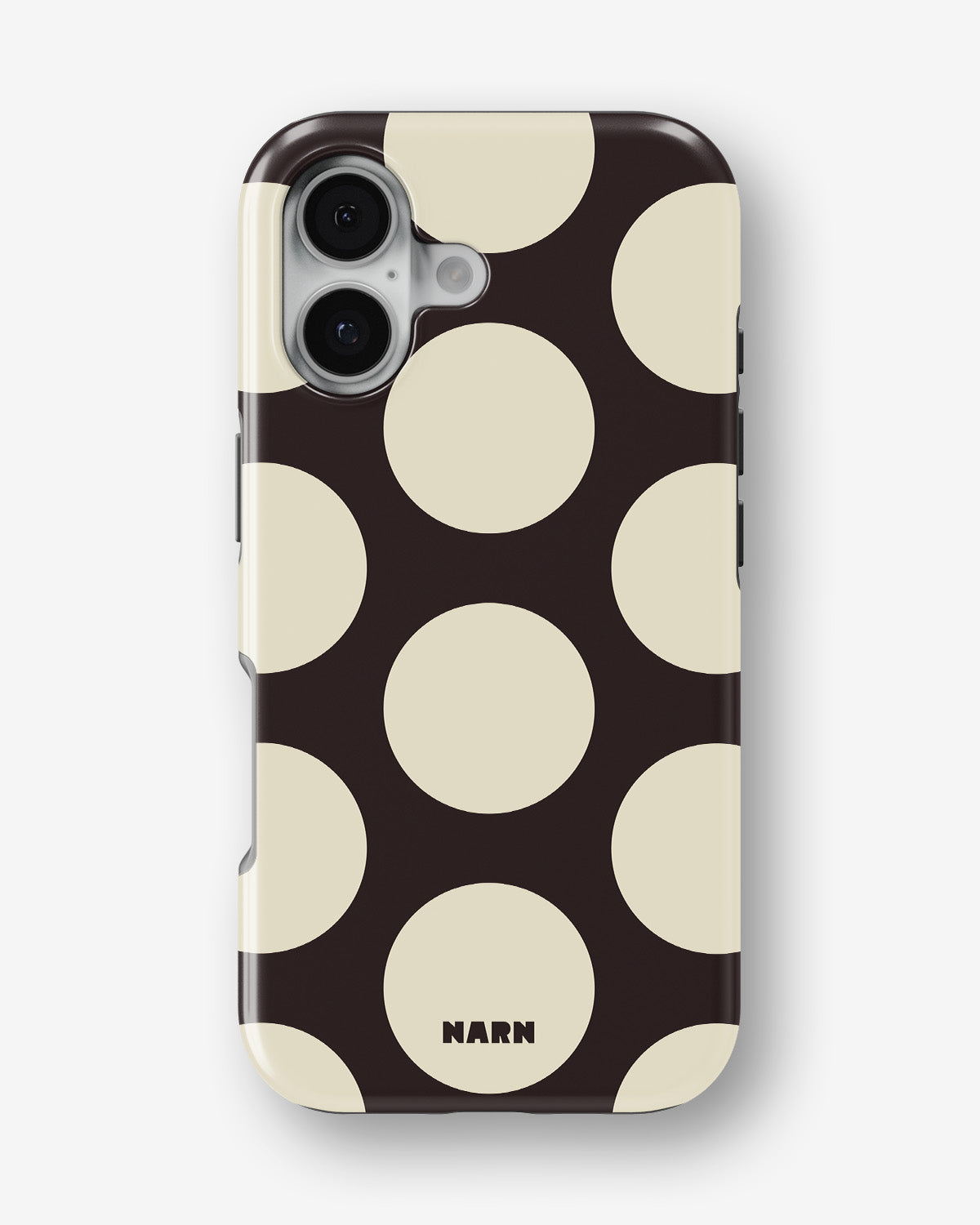 iPhone 16 Plus Tough Case – Bold Dots - View 1