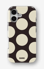 iPhone 16 Plus Tough Case – Bold Dots - View 1