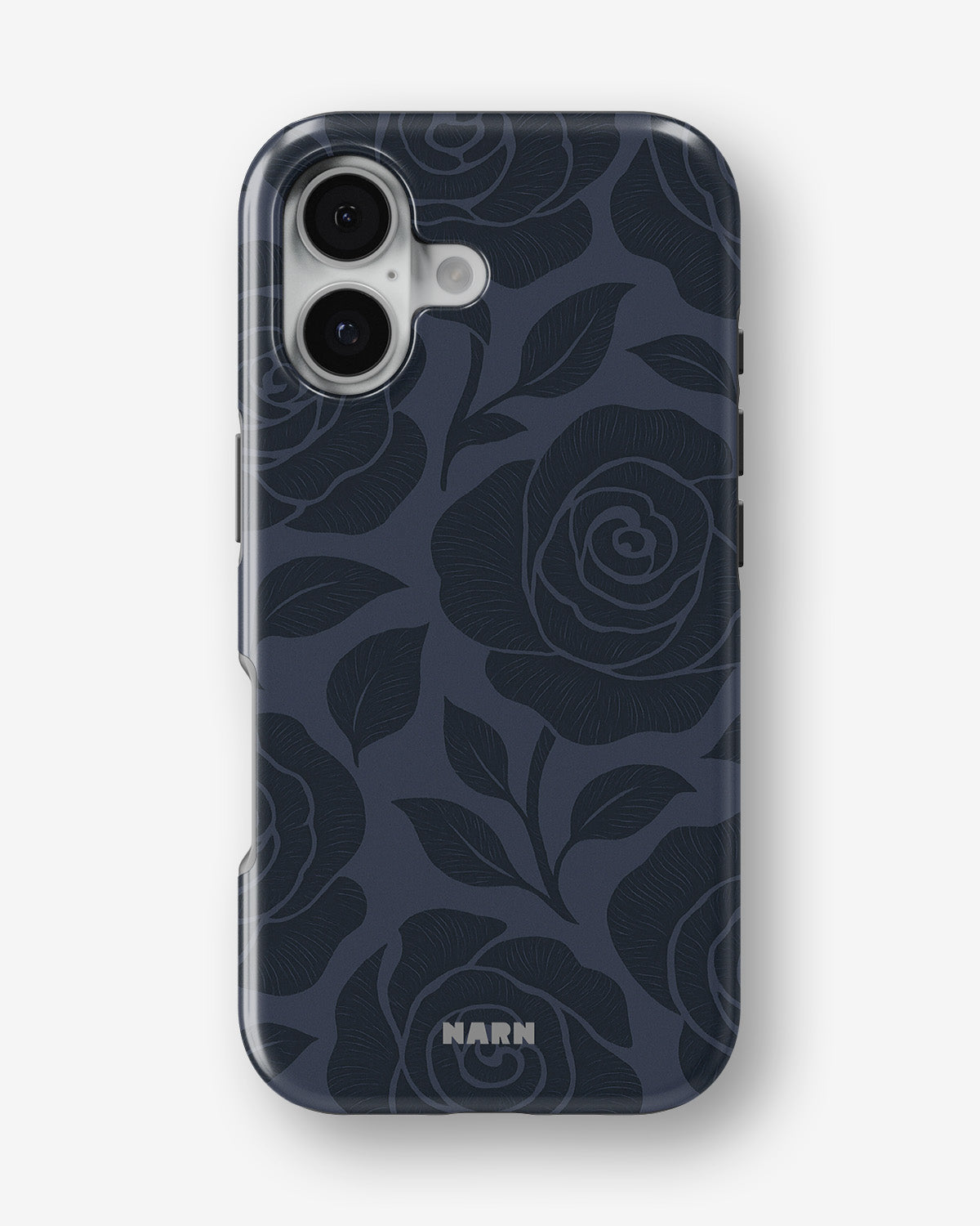 iPhone 16 Plus Tough Case – Midnight Rose - View 1