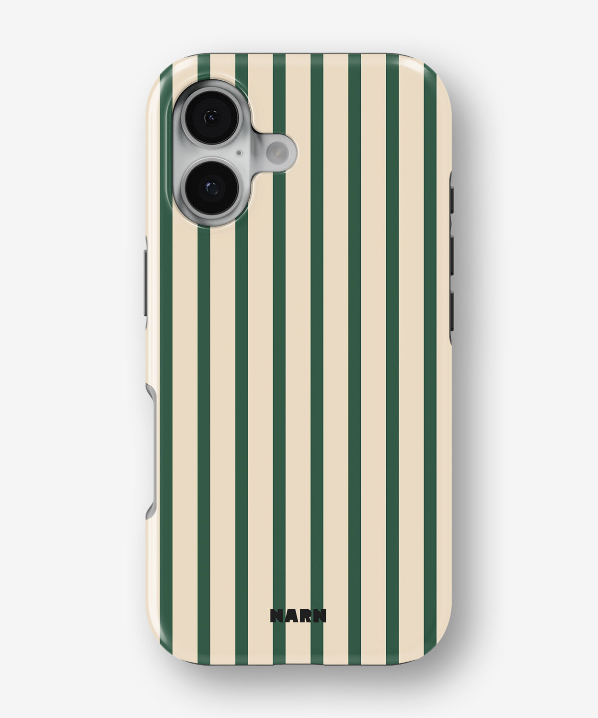 iPhone 16 Plus Tough Case – Evergreen Stripe - View 1