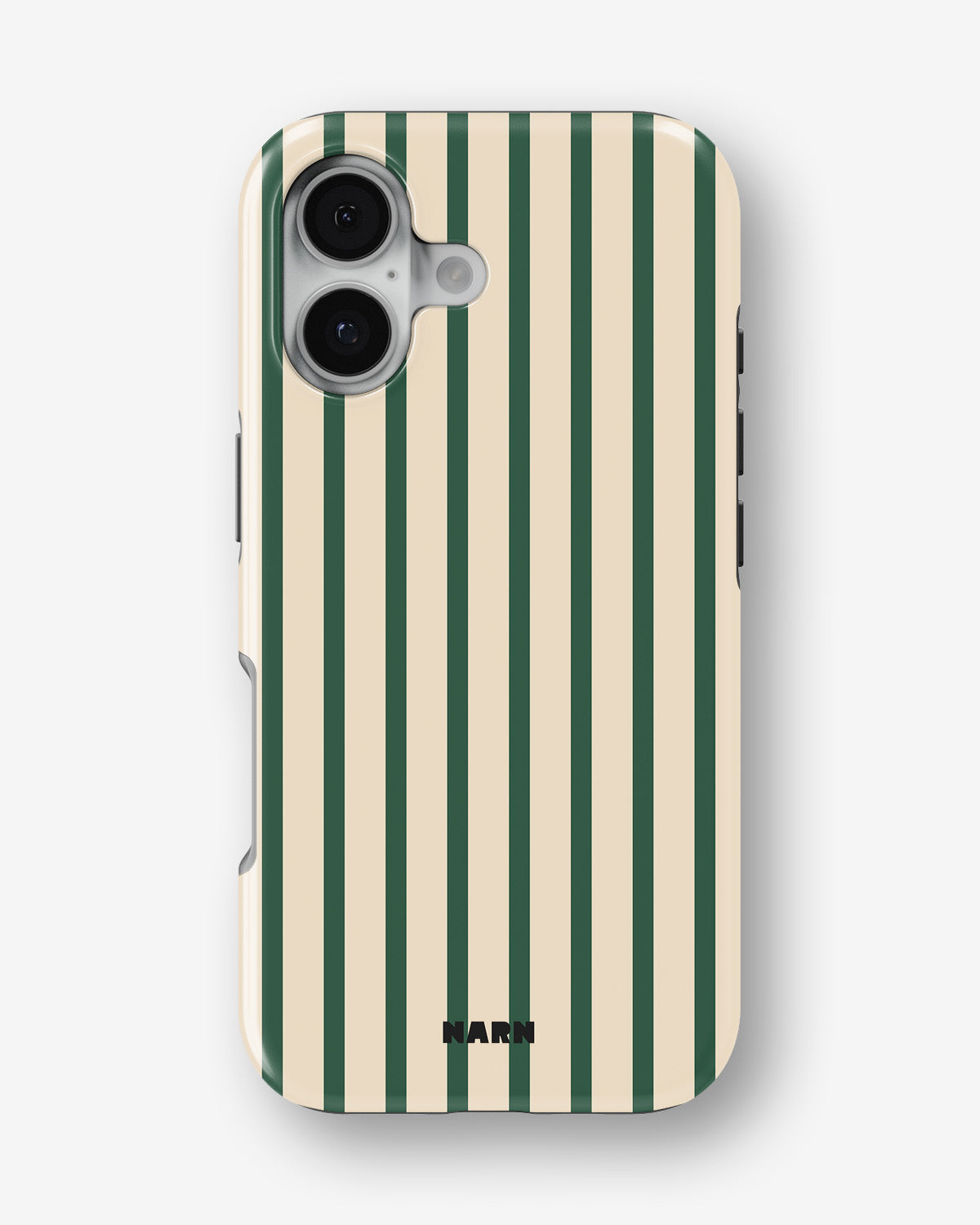 iPhone 16 Plus Tough Case – Evergreen Stripe - View 1