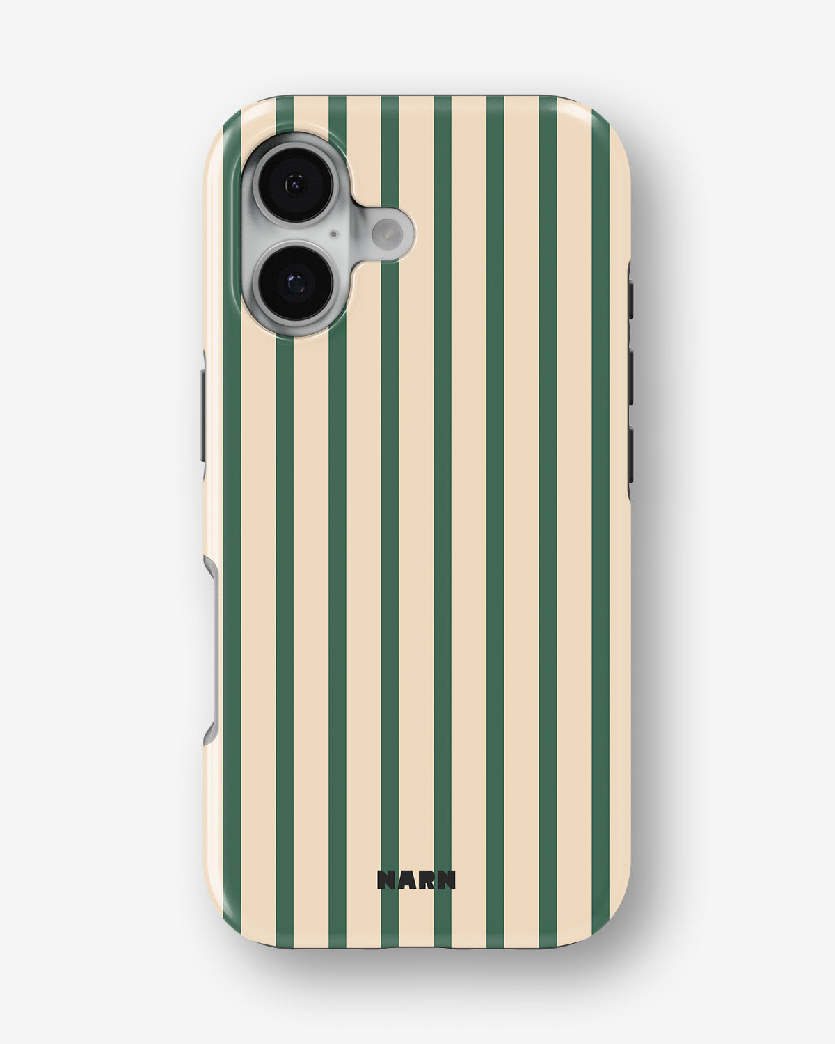iPhone 16 Plus Tough Case – Evergreen Stripe - View 1