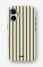 iPhone 16 Plus Tough Case – Evergreen Stripe - View 1