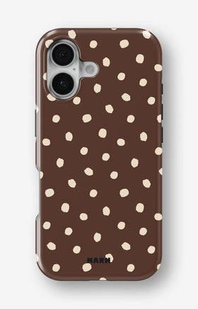 iPhone 16 Plus Tough Case – Choco Dots - View 1
