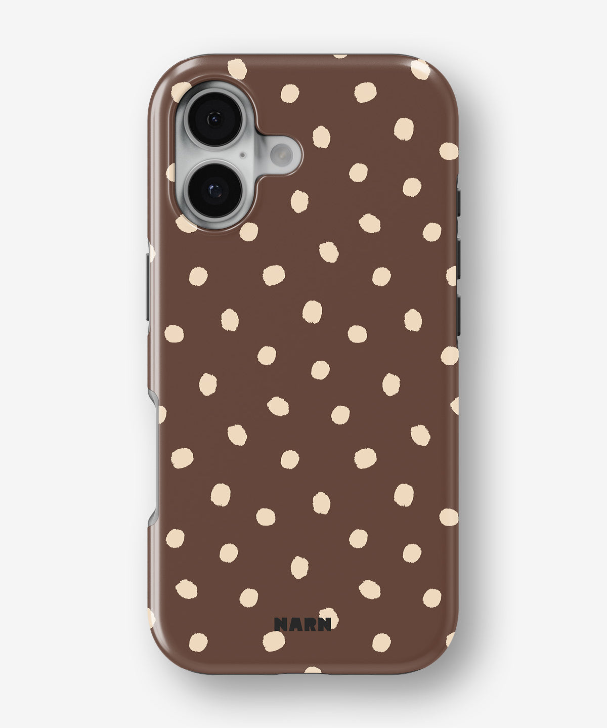 iPhone 16 Plus Tough Case – Choco Dots - View 1