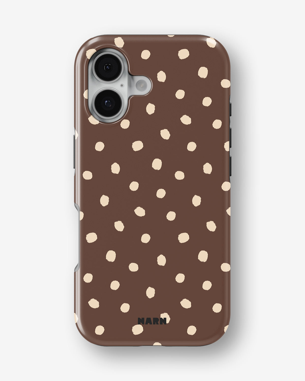 iPhone 16 Plus Tough Case – Choco Dots - View 1