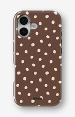 iPhone 16 Plus Tough Case – Choco Dots - View 1