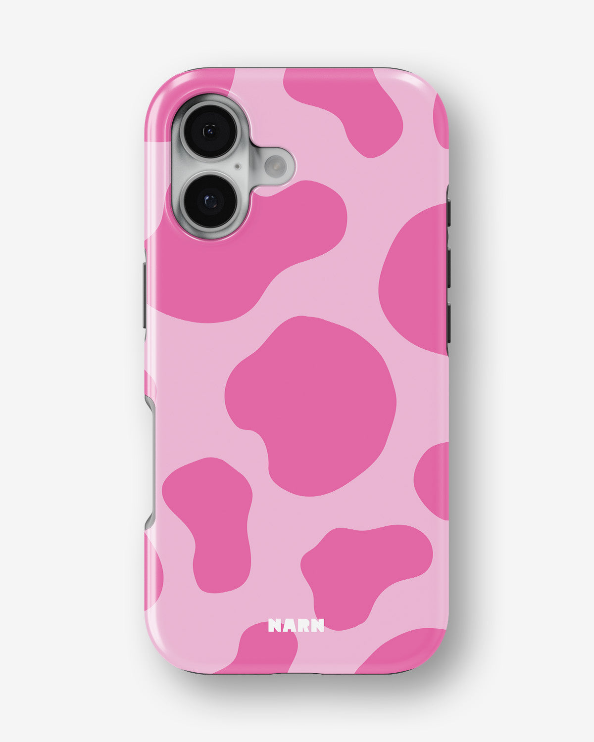 iPhone 16 Plus Tough Case – Pink Moo - View 1