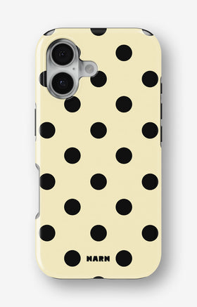 iPhone 16 Plus Tough Case – Honey Dots - View 1