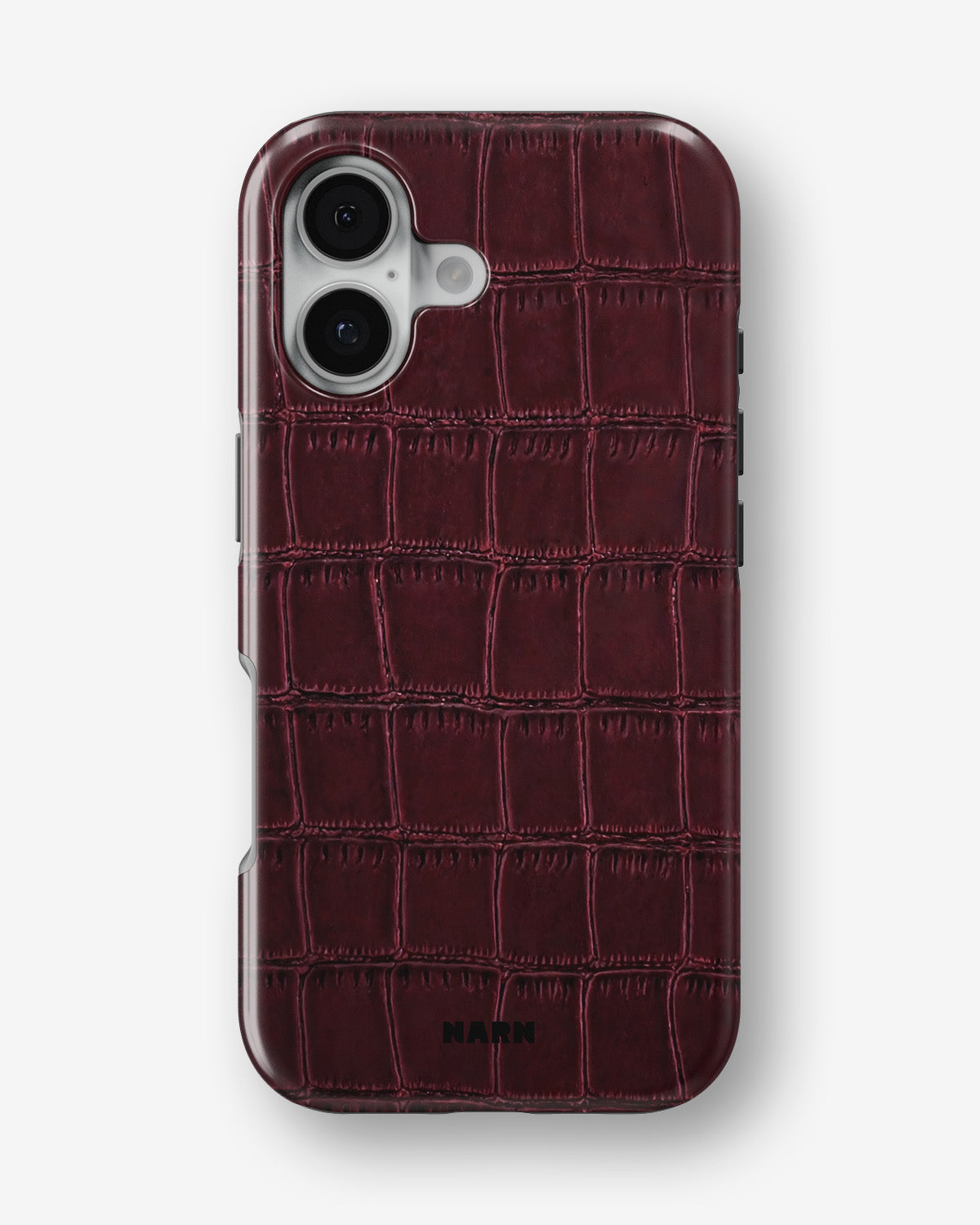 iPhone 16 Plus Tough Case – Rouge Croc - View 1