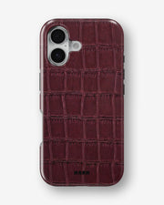 iPhone 16 Plus Tough Case – Rouge Croc - View 1