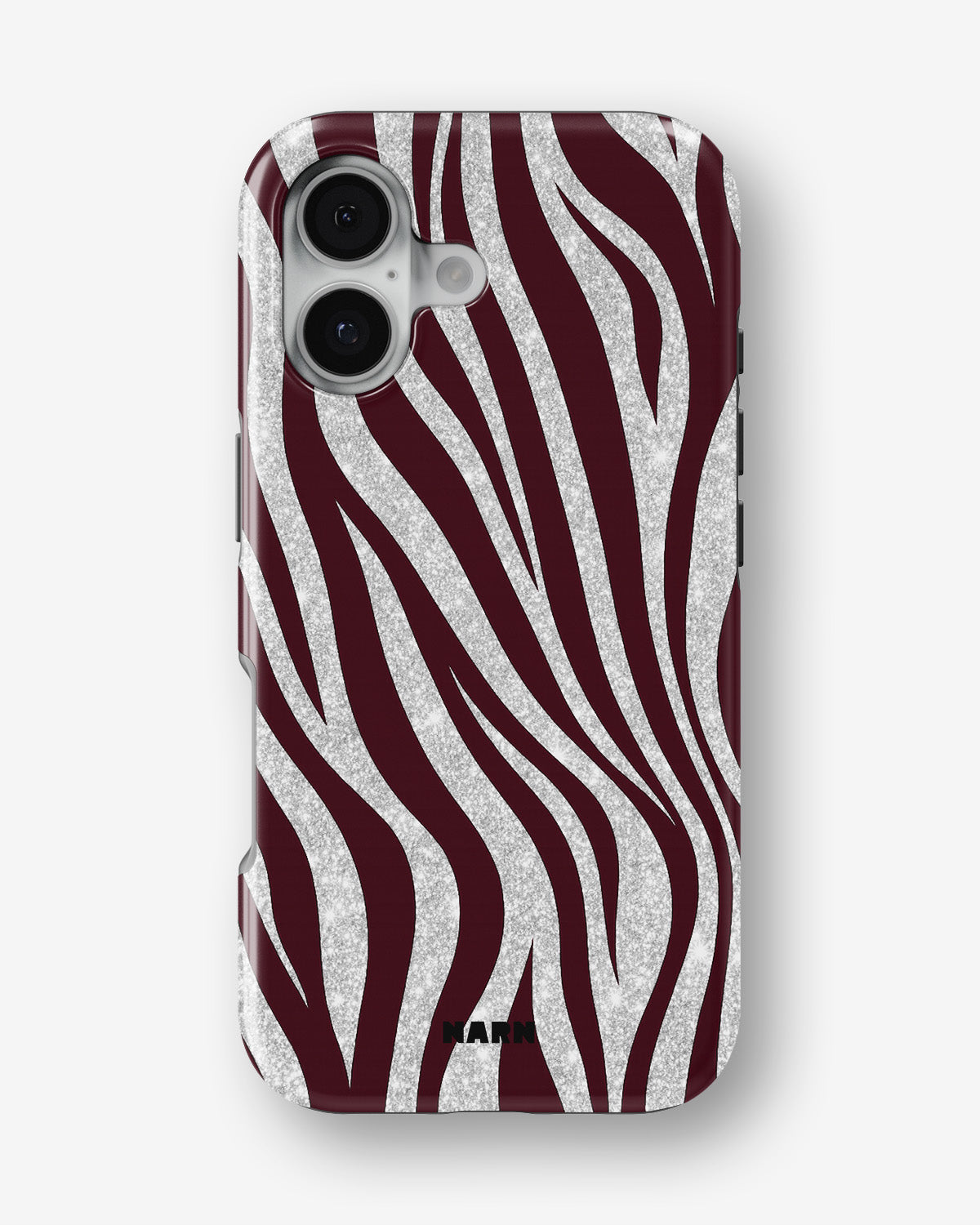 iPhone 16 Plus Tough Case – Velvet Zebra - View 1