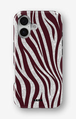 iPhone 16 Plus Tough Case – Velvet Zebra - View 1