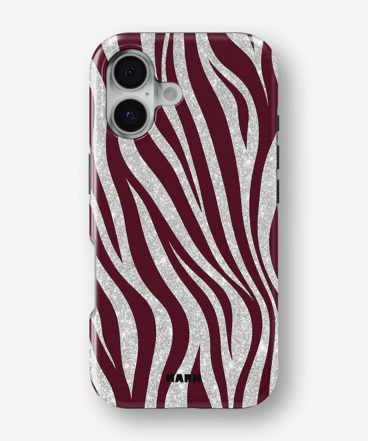 iPhone 16 Plus Tough Case – Velvet Zebra - View 1