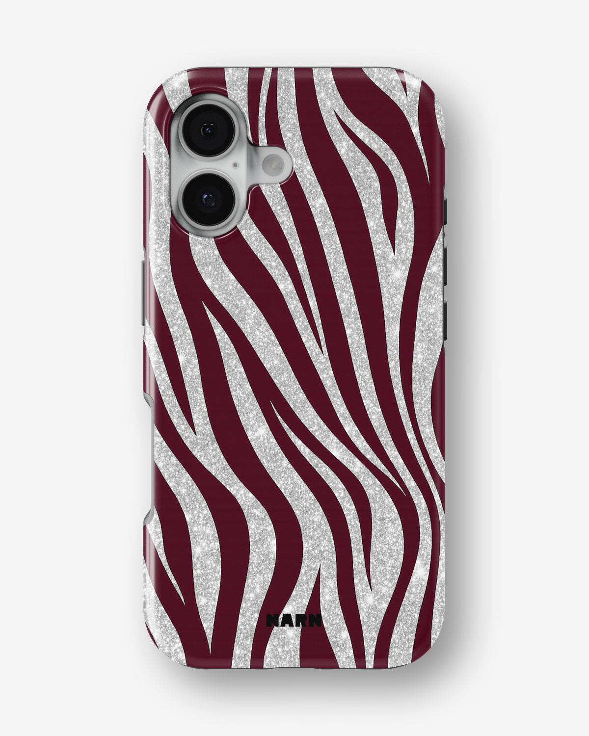 iPhone 16 Plus Tough Case – Velvet Zebra - View 1