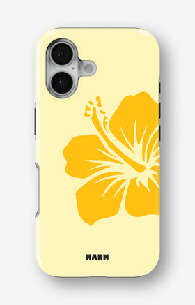 iPhone 16 Plus Tough Case – Golden Bloom - View 1