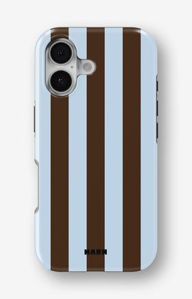iPhone 16 Plus Tough Case – Bistro Stripes - View 1