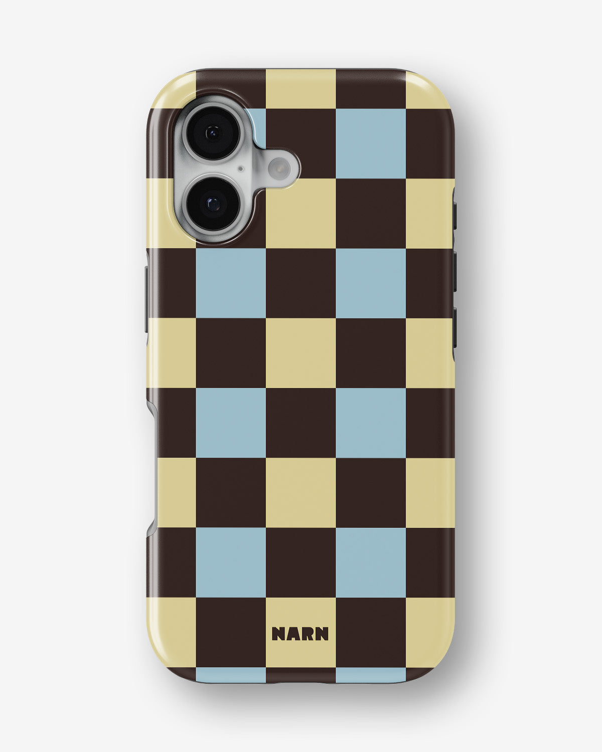 iPhone 16 Plus Tough Case – Butter Check - View 1