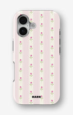 iPhone 16 Plus Tough Case – Rose Lines - View 1