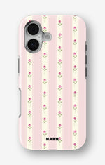 iPhone 16 Plus Tough Case – Rose Lines - View 1