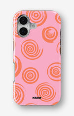 iPhone 16 Plus Tough Case – Candy Swirl - View 1