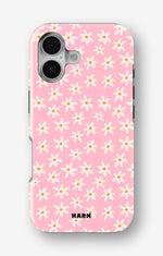 iPhone 16 Plus Tough Case – Pink Daisy - View 1