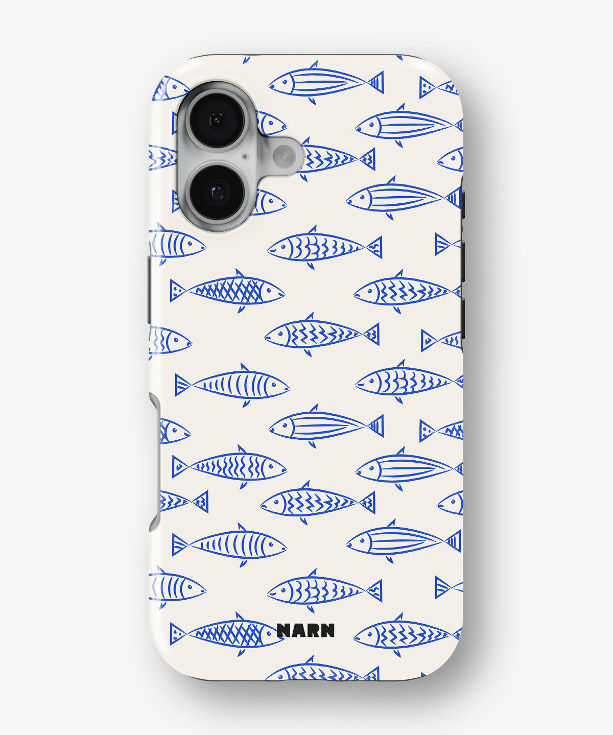 iPhone 16 Plus Tough Case – Blue Catch - View 1