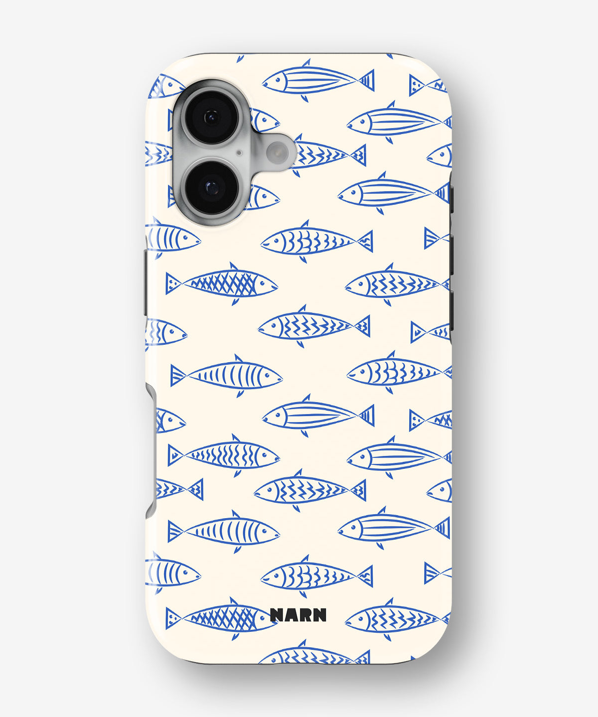 iPhone 16 Plus Tough Case – Blue Catch - View 1