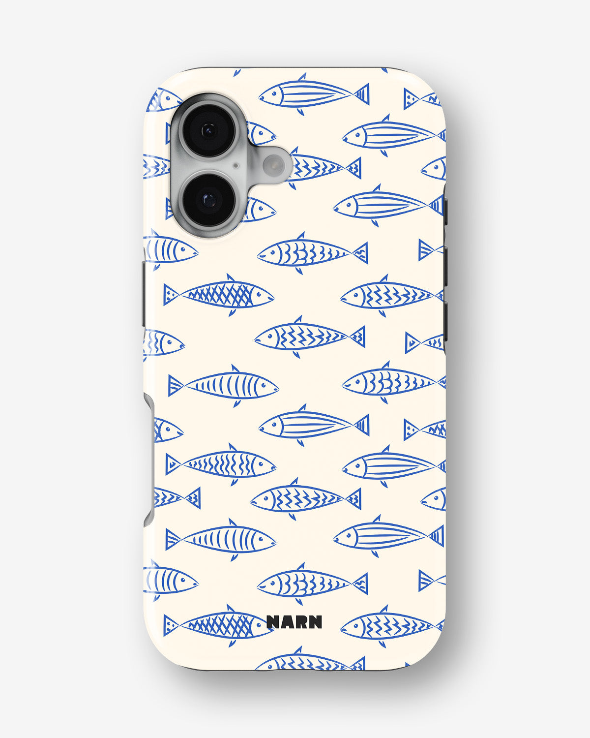 iPhone 16 Plus Tough Case – Blue Catch - View 1