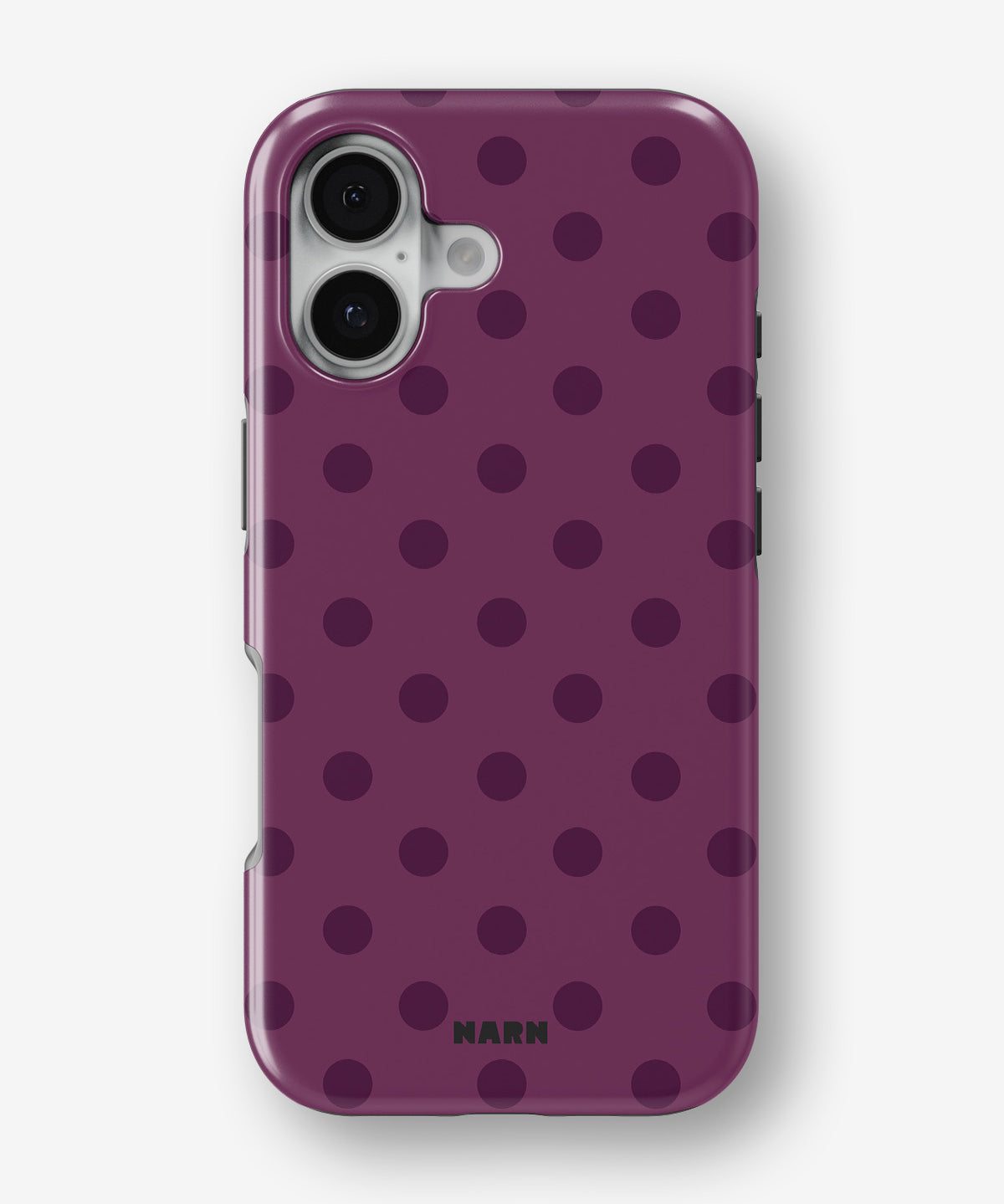 iPhone 16 Plus Tough Case – Plum - View 1