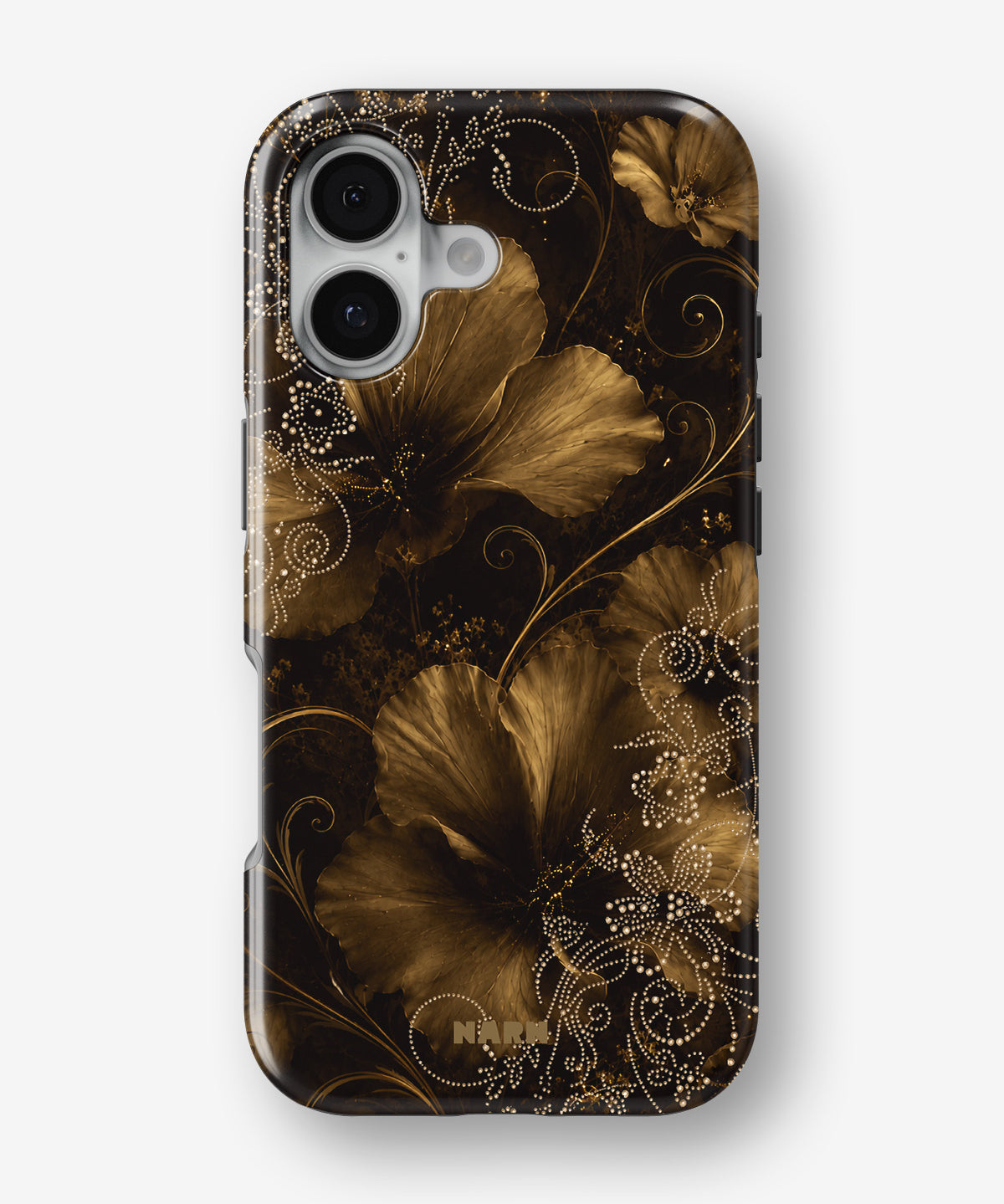 iPhone 16 Plus Tough Case – Bloom Noir - View 1